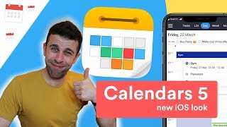 Calendars 5 has iOS new look amp recap [upl. by Nillek]