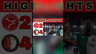 Almere City vs Feyenoord  Highlights and Goals Eredivisie Today Update 2024  Liga Belanda Hari Ini [upl. by Elkcim]