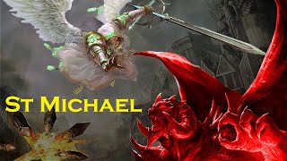 Saint Michael The Archangel explained in 30 seconds [upl. by Farlie803]