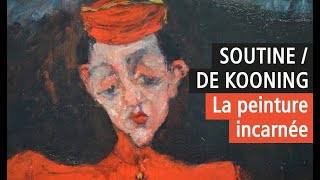 Soutine face à De Kooning improbables révélations au Musée de lOrangerie  Vidéo YouTube Paris [upl. by Gipson622]