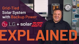 How Does GridTied Solar with Battery Backup Work – Unbound Solar [upl. by Oivalf]