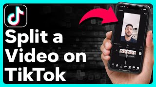 How To Split A Video On TikTok [upl. by Freda]