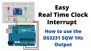 Easy Real Time Clock Interrupt  How to Use the DS3231 SQW Pin [upl. by Hamlen794]