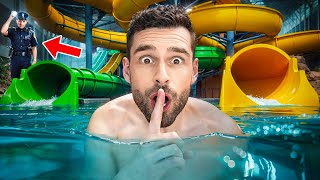 Verstoppertje In Een Gesloten Waterpark Betrapt [upl. by Lletnom]