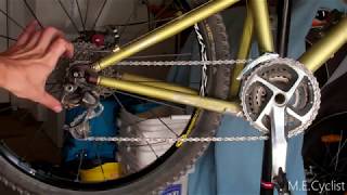 New MTB Chain Quick and easy upgrade to a KMC X9SL chain with a quick link [upl. by Nosylla416]