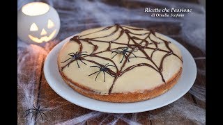 Torta ragnatela di Halloween senza glutine  Ricette che Passione [upl. by Ranique]