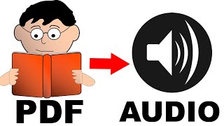 Convert PDF to AUDIOBOOKS  FOR FREE  No Code [upl. by Adnilrev]