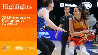 🏀 HIGHLIGHTS  J3 LF Endesa vs Perfumerías Avenida [upl. by Ahl879]