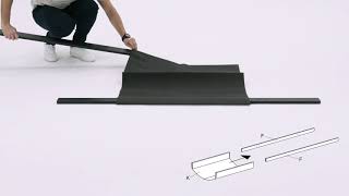 Aslak Sofa Bed  Assembly guide [upl. by Knox]