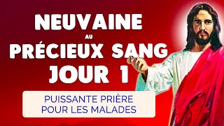 🙏 NEUVAINE au PRÉCIEUX SANG Jour 1 🩸 Puissante Prière pour les Malades [upl. by Harriet]