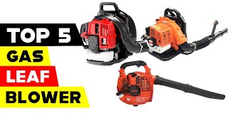 Top 5 Gas Leaf Blowers 2023  Power through Your Yard with Ease [upl. by Deutsch]