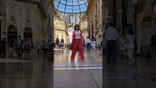 Galleria Vittorio Emanuele Milan Italy fashionistas formerbeautyqueen tour foryou [upl. by Garrot]