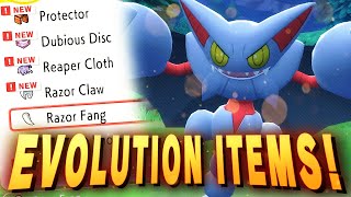 EVERY Evolution Item Location In Brilliant Diamond and Shining Pearl [upl. by Cherise]