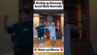 WOW BONDING NG DALAWANG SOCIAL MEDIA HEARTROBS KHIEFER amp WHAMOS❤️ whamoscruz khiefer shorts [upl. by Pressman]