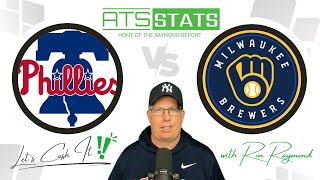 Philadelphia Phillies vs Milwaukee Brewers Prediction 91724  Lets Cash it [upl. by Werna867]