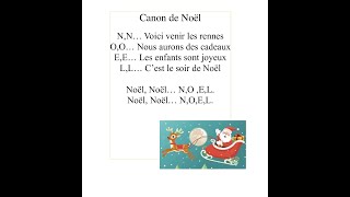 Canon de noel [upl. by Till]