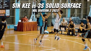 SIN KEE TAKES THE WIN IN OT  SIN KEE vs 3S SOLID SURFACE NBL DIV 2 2023 REGULAR SEASON [upl. by Brout529]