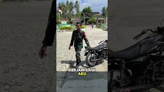 1 Letting memang susah tniad tni army komedi shorts fyp [upl. by Barabbas808]