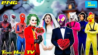 What If 10 SPIDERMAN amp Deadpool 3 in 1 HOUSESpiderMan helps JOKER rescue kidnapped BRIDE  MORE [upl. by Noami]