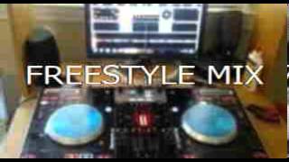 COOL FREESTYLE MIX BY D J ALEX SENSATION COLOMBIA [upl. by Ayahsey]