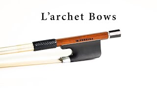 LArchet Handmade Brazilian Bows at Infiniti Strings [upl. by Ahsiemak]