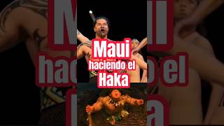 ¿Sabías que Maui baila el Haka en Moana ¡Descubre esta increíble referencia cultural Moana Maui [upl. by Nodnahs]