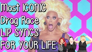 REACTION Most ICONIC Drag Race LIP SYNCS FOR YOUR LIFE  Otome no Timing [upl. by Accissej]