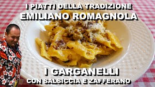 I GARGANELLI CON SALSICCIA E ZAFFERANO [upl. by Ondrea]