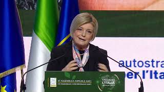 Anci2024  Lintervento del ministro del Lavoro e delle Politiche sociali Marina Calderone [upl. by Okeim]