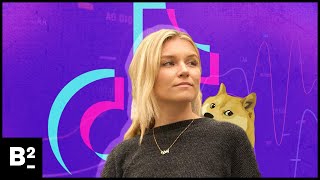 How Kayla Kilbride became a finance TikTok star by teaching herself about Dogecoin and stocks [upl. by Sanjiv]