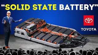 BIG CHANGE Toyota’s Solid State Battery UPDATE [upl. by Moht]