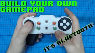 Instructions  DIY Bluetooth Gamepad [upl. by Eicak]