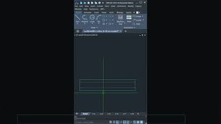 ZWCAD 2025 การเขียนผนังแบบยืดได้ ZWCAD AutoCAD [upl. by Burwell614]