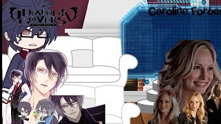 •🧛🏻‍♀️•Diabolik lovers react a Yui as Caroline Forbes•🧛🏻‍♀️• 🦋Mazume🦋 [upl. by Eillime489]