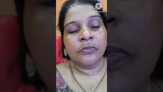 Papaya facial for pigmentationfacial pigmentation makeup makeupbyalisha skincare youtube look [upl. by Oirasan]