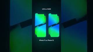 Lcd vs OLED Display 🔥 iphone shorts [upl. by Adyan140]