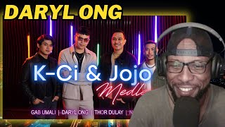 KCI amp JOJO MEDLEY  DARYL ONG FEAT GAB UMALI THOR DULAY amp NONOY Peña  REACTION [upl. by Eelyak690]