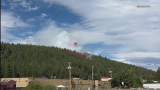 California Wildfires Truckee area fires keep fire crews busy [upl. by Attennek812]