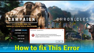 FAR CRY 4  How to fix Uplayr1loader64dllwas not found [upl. by Cargian]