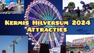 Attractielijst Kermis Hilversum 2024 [upl. by Jovitah281]