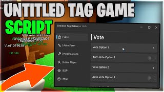 Recode Roblox Untitled Tag Game Script Auto Farm Grab All Coins amp ESP Pastebin 2024 [upl. by Ernestus]