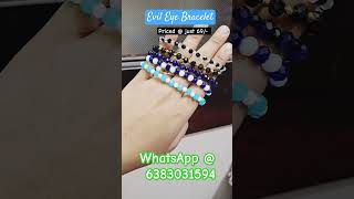 Evil Eye Bracelet bracelet handmadejewelry [upl. by Ahsekar]