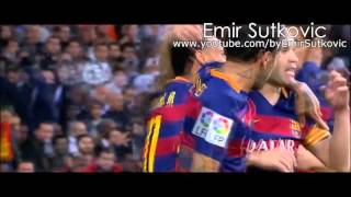 Real Madrid vs Barcelona 02  Neymar Goal 21112015 HD [upl. by Oninrutas71]