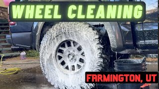 Wheel Cleaning  Farmington UT  VIP Detailing Utah [upl. by Jalbert]