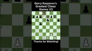 Garry Kasparov vs Vladimir Kramnik 2001 shorts chess [upl. by Neetsuj]