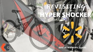 Hyper Shocker Revisited  Are Cheap Walmart Full Suspension Mountain Bikes OK [upl. by Asnerek]