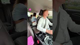 Taxi Drivers Hilarious Spider Prank shorts [upl. by Tutt169]