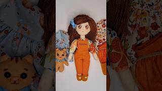 Muñecas de tela personalizadas hechoamano regalos doll muñecasdetela [upl. by Anom]