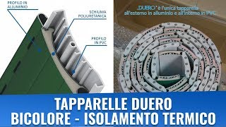 Tapparelle bicolore ad isolamento termico  Duero [upl. by Flann]