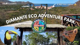 Diamante Eco Adventure Park Ziplines Wildlife amp ATVs [upl. by Aldred]